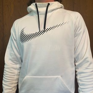 White Nike hoodie